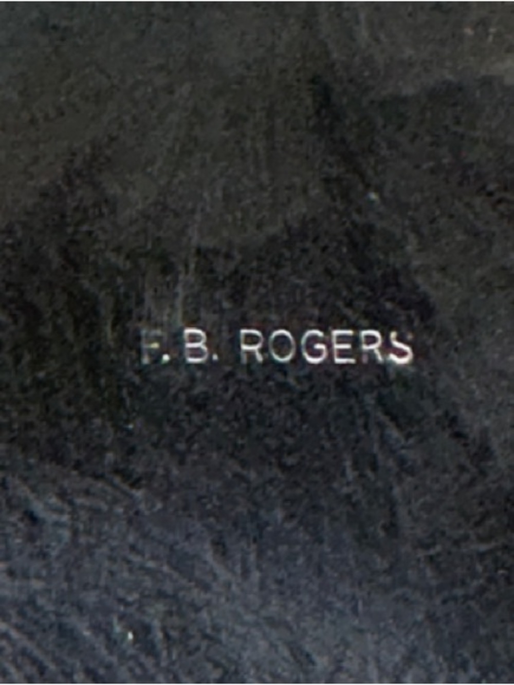 VNTG Silver Tray Serving Platter - F.B. Rogers 16” Silver Plated - Picture 2 of 13